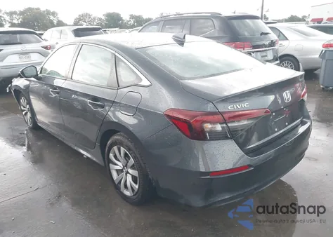 2025 Honda Civic Lx z USA, uszkodzony, nr VIN 2HGFE2F29SH585385